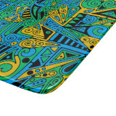 手とデジタル絵を描パターンArt 21 カッティングボード (角)