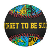 手とデジタル絵を描パターンArt 21 野球ボール (裏面)