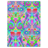 手とデジタル絵を描パターンArt 22 クリップボード (裏面)