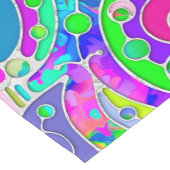 手とデジタル絵を描パターンArt 22 ショートテーブルランナー (コーナー)