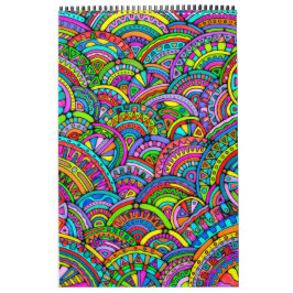 手とデジタル絵を描パターンArt 27 カレンダー