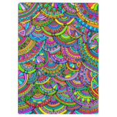 手とデジタル絵を描パターンArt 27 クリップボード (裏面)