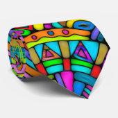 手とデジタル絵を描パターンArt 27 ネクタイ (ロール)