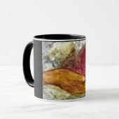 手とハート マグカップ (正面左)