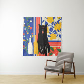 手とパターン タペストリー (インサイチュ)