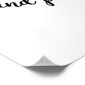 手と呼吸 – マインドフルな瞑想犬のデザイン ポスター (角)