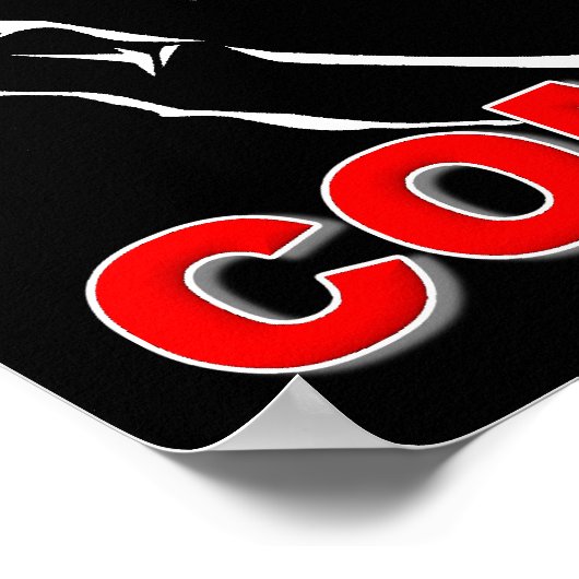 手と手の戦い祈りの言葉サインのポスターChristian ポスター (角)