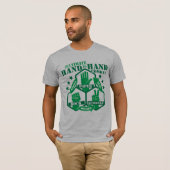 手と手の戦闘 Tシャツ (正面フル)