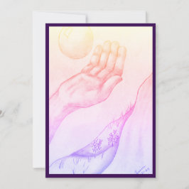 手と精液？ – 紫（フラット） 招待状