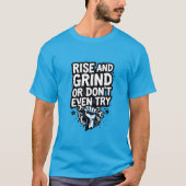 手と頭で鍛えられた機械的レガシーTシャツ Tシャツ (正面)