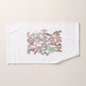 手と魂の手ぬぐいを洗う ハンドタオル (ハンドタオル)