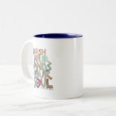 手と魂を洗う ツートーンマグカップ (正面左)