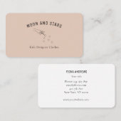 手にはモダン魔法の杖と星が生えていた。 名刺 (正面/裏面)