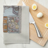 手によって動力を与えられるミシン キッチンタオル (四つ折り)