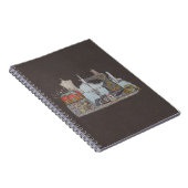 手によって動力を与えられるミシン ノートブック (右側)