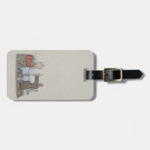 手によって動力を与えられるミシン ラゲッジタグ (正面横)