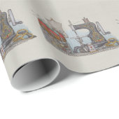 手によって動力を与えられるミシン ラッピングペーパー (ロールコーナー)