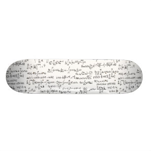 手によって書かれる数学の同等化// スケートボード