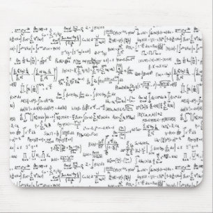 手によって書かれる数学の同等化// マウスパッド
