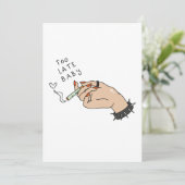 手にタバコアンチ – バレンタイン 招待状 (スタンド正面)