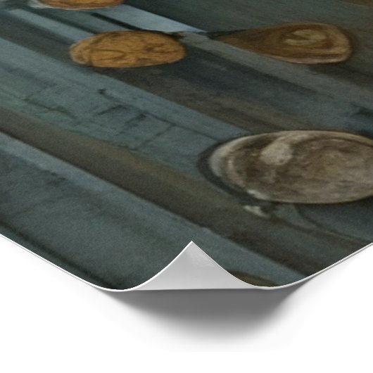 手にハートを持って ポスター (角)