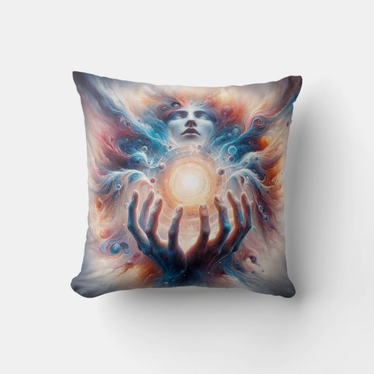 手に受け入れられる宇宙エネルギー クッション (正面)