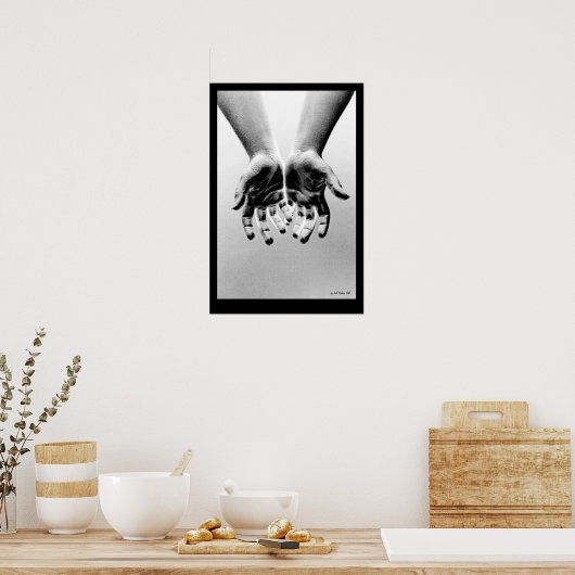 手に届かない手 ポスター (キッチン)