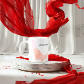 手に手を持つラブアート – 親と子の保持漢 マグカップ