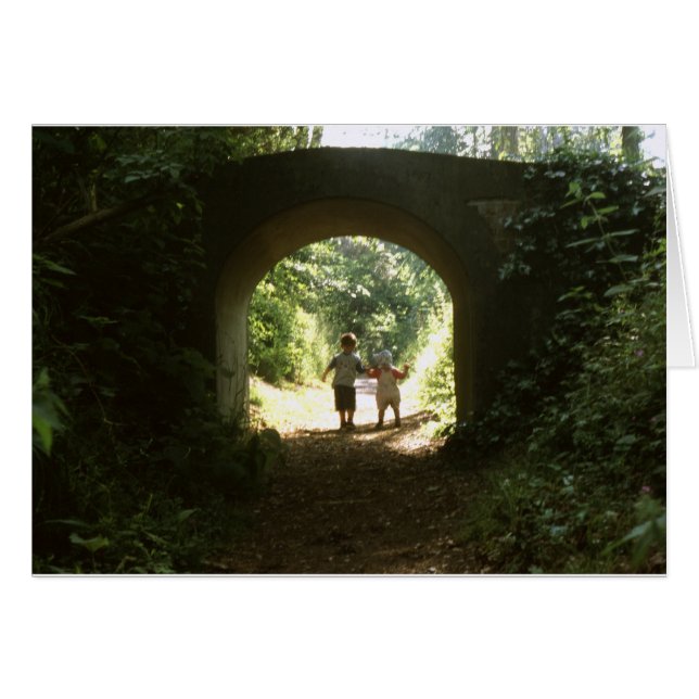 手に手 (正面横)