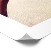 手に持った猫 ポスター (角)