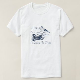 手に持った鳥 – ミスターPシャツ Tシャツ