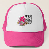 手に持ってトラック運転手の帽子 キャップ (正面)