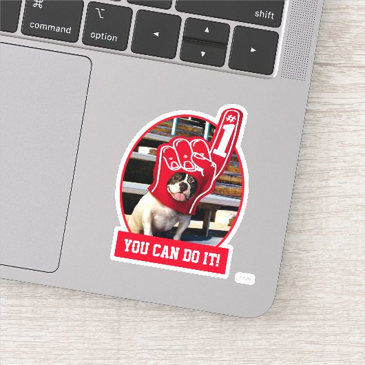 手に泡を入れた犬 シール (詳細)