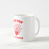 手に負えない コーヒーマグカップ (正面右)