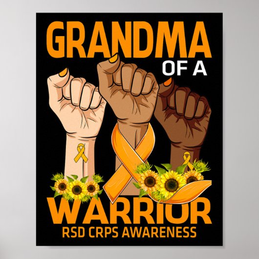手のおばあちゃん戦士RsdのCrps認識度サンフル ポスター (正面)