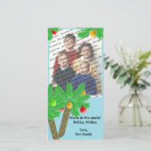 手のひらすてきの木/フォトグリーティングカード シーズンカード (スタンド正面)