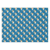 手のひらとオレンジサン テーブルクロス (正面(横))