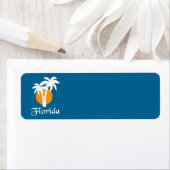 手のひらとオレンジサン ラベル (インサイチュ)