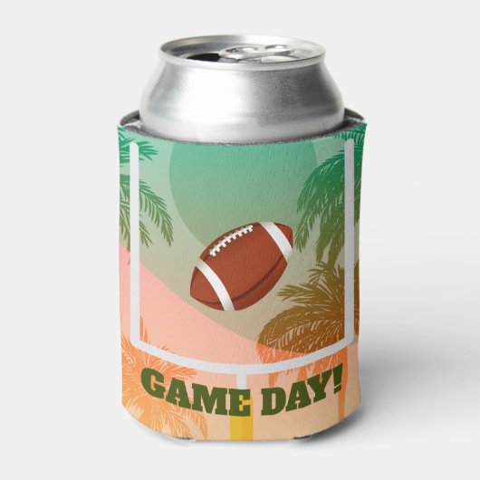 手のひらとサッカーの大権 缶クーラー (缶正面)