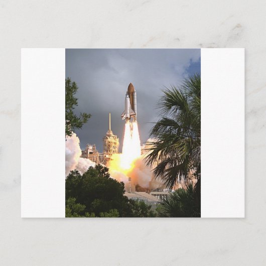 手のひらを打ち上げる ポストカード (正面)