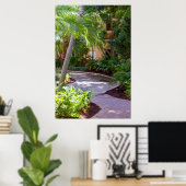 手のひらを通る通路 ポスター (ホームオフィス)