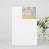 手のひらカラフル文房具 便箋 (スタンド正面)