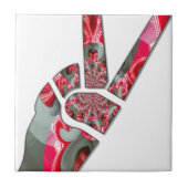 手のひらサイン タイル (正面)