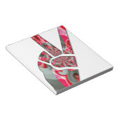 手のひらサイン ノートパッド (アングル)