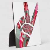 手のひらサイン フォトプラーク (側面)