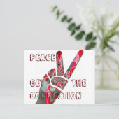 手のひらサイン ポストカード (スタンド正面)