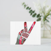 手のひらサイン ポストカード (スタンド正面)