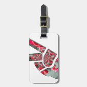 手のひらサイン ラゲッジタグ (正面縦)