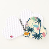 手のひらハート型クッション ノートブック (内部)