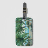 手のひらビーチラゲッジタグ ラゲッジタグ (正面縦)